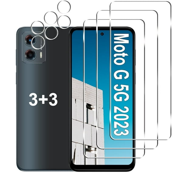 LXXMSXH Moto G 5G 2023 Screen Protector   Camera Lens Protector, 3 3 Total Count, New