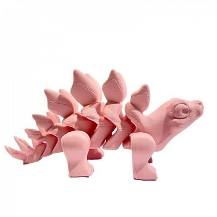 MDR Trading Inc. SC-105.75.767 3D Printed Pink Stegasaurus Figurine