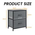 thumbnail image 3 of YOQIANG Fabric Storage Dresser with 5 Drawers Metal Frame Chest of Drawers Multi-Size Organizer Cabinet for Bedroom Closet Hallway, 3 of 5