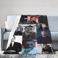 thumbnail image 2 of Super Soft Flannel Throw Charlie Hunnam Blanket 80"X60" For Bed, Sofa, Camping, Cold Cinema Or Travel,Gift For Your Family And Friend, 2 of 4