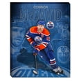 thumbnail image 1 of Connor McDavid 16x20 Canvas Collage Oilers-V, 1 of 5