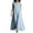 Light Blue, variant on Tqcoqu Womens Summer Casual Maxi Dresses with Pockets,Sleeveless V Neck Long Sundress Beach Vacation Travel Clothes 2026,Khaki Women's S-XXXL