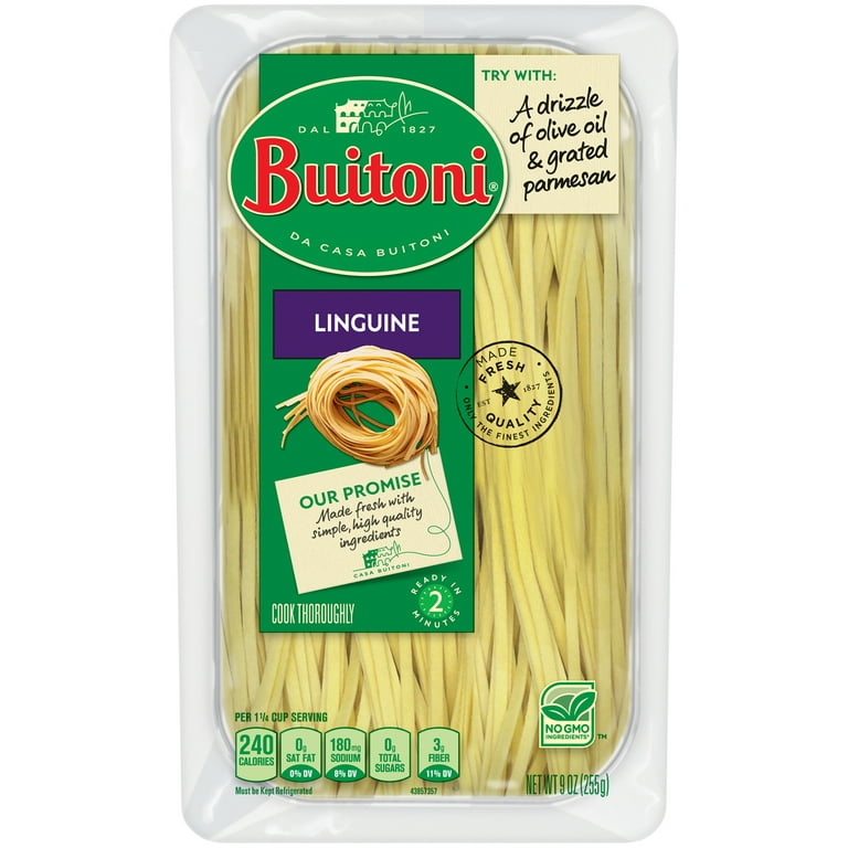 Linguine - 9oz. - Freshly Made Italian Pasta, Sauces & Cheese