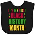 thumbnail image 3 of Inktastic My First Black History Month Boys or Girls Baby Bib, 3 of 4