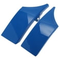 thumbnail image 1 of Cubierta de cejas de faros delanteros del lado del conductor y del pasajero delantero Unique Bargains No.5251335100, adhesivo decorativo exterior para FJ Curiser, plástico azul, 1 of 6