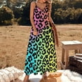 thumbnail image 2 of Animal Print Patterns Sleeveless Dress Women's Luxury Party Dress Birthday Dresses for Women, 2 of 7