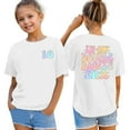 thumbnail image 3 of Tiijoy Infant Girls 10Th Birthday T Shirt Short Sleeved Crew Neck T-Shirt Tee, Sizes 12-24M, 3 of 3