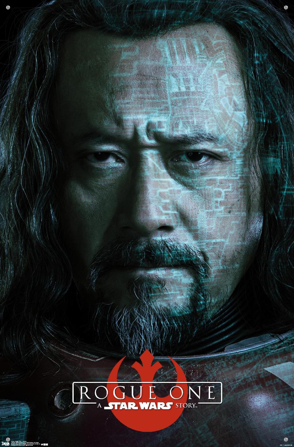 Star Wars: Rogue One - Baze Wall Poster with Push Pins, 22.375" x 34"