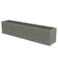 thumbnail image 4 of vidaXL Gabion Raised Bed Silver Galvanized Steel Standard, 4 of 130