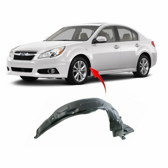 DCP Fender Liner Driver Side for Subaru Legacy 2010-2014 SU1248121 59120AJ01A