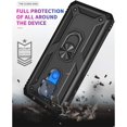 thumbnail image 2 of for Moto G Play 2021 Case, Moto G Play 2021 Phone Case with HD Screen Protector, Military Grade Protective Cases with Ring for Moto G Play 2021 (Black), 2 of 6
