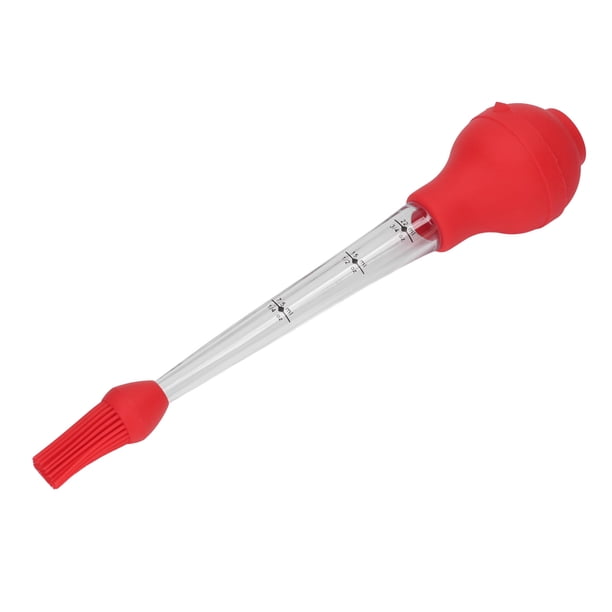 Cepillo Para Salsa Con Aguja Para Pavo, Herramientas De Tubo De Condimento Por Goteo De Aceite Para Barbacoa, Resistente Al Calor