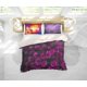 thumbnail image 2 of 3D púrpura patrón floral funda de edredón juego de ropa de cama fundas de almohada 151, 2 of 2