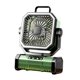 thumbnail image 1 of Ventilador de Camping con luz, ventilador de escritorio con gancho, silencioso, portátil, recargable por USB, ventilador para tienda de campaña, para Verde con control remoto, 1 of 8