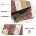 thumbnail image 6 of 5'x8' Area Rugs, Brown Beige Indoor Outdoor Area Rug for Living Room Bedroom, Vintage Farmhouse Shabby Wooden Grain Washable Bathroom Rugs Kitchen Floor Carpet Mats Home Decor Aesthetic, 6 of 8