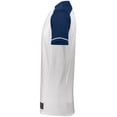 thumbnail image 2 of ASI 1569.221.XL Youth Closer Jersey, White & Navy - Extra Large, 2 of 5