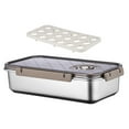 thumbnail image 1 of Food Storage Container Multipurpose Prep Containers for Office Kitchen Work 3.5L With Egg Tray, 1 of 7