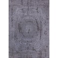 thumbnail image 1 of Ahgly Company Machine Washable Indoor Rectangle Industrial Modern Plum Purple Area Rugs, 2' x 4', 1 of 7