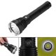 thumbnail image 3 of Linterna de buceo LED para exteriores, luz de alto brillo, bajo el agua, 80m, resistente al agua, color negro, 3 of 8