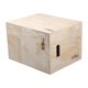 thumbnail image 1 of Cajón de madera 3 en 1 para ejercicios de agilidad y saltos, equipo multiusos para ejercicios de escalón 12x14x16 pulgada, 1 of 8
