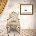 thumbnail image 3 of Madison 32x23 Gold Ornate Wood Framed with Double Matting Museum Art Print Titled - Glass Party, 3 of 4