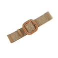 thumbnail image 2 of ITSAME Retro Belt for Womens, Woven Elegant Adjustable Jeans Skirt Pin Buckle Belt Khaki Free Size, 2 of 4