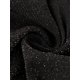 thumbnail image 5 of Top corto brillante INSPIRE CHIC para mujer, con cuello atado, sin mangas, transparente, sexy, para fiestas, color negro, talla M, 5 of 5