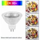 thumbnail image 2 of MR16 Halogen Bulb GU5.3 Base, 50W 12V Dimmable Warm White 2700K, 800 Lumens, Spotlight for Recessed Lighting, Pack of 6, 2 of 4