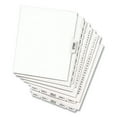 thumbnail image 6 of "Preprinted Legal Exhibit Side Tab Index Dividers, Avery Style, 25-Tab, 26 To 50, 14 X 8.5, White, 1 Set, (1431) | Bundle of 10 Sets", 6 of 6
