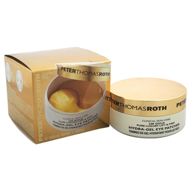 24K Gold Pure Luxury Lift and Firm Hydra-Gel Eye Patches by Peter