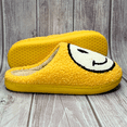 thumbnail image 2 of Smiley Face Slippers (Unisex), Slip Resistant, Slide-On House Shoes, Yellow (US Womens 7 / Mens 5.5), 2 of 9