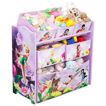 Disney - Tinker Bell Fairies Multi-Bin Toy Organizer - Walmart.com