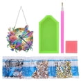 thumbnail image 2 of XWSHYW Adornos Colgantes Kit de Corona de Pintura de Arte Acrílico, Forma Especial, Arte de Diamantes de Imitación, Decoración de Ventanas, Kit para Colgar En La Pared Del Jardín Del Hogar, Decoració, 2 of 6