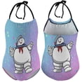 thumbnail image 6 of Ghostbusters Stay Puft Children's One-piece Swimwear Halterneck Swimsuit Summer Beach Girl's Bathing Suits Breathable Beachwear, 6 of 7