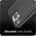 thumbnail image 3 of Encased Rebel Series Designed for iPhone 13 Pro Max Case Protective Heavy Duty Phone Case (Black), 3 of 5