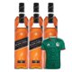 thumbnail image 1 of 6 Whisky Johnnie Walker Blend Black Label 750 ml + Jersey Verde, 1 of 3