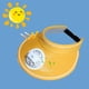 thumbnail image 4 of Sombrero solar con ventilador giratorio de 360° con carga USB y protección UV - 3 velocidades, diadema ajustable para adultos, negro/rosa/verde/blanco/morado/amarillo, 4 of 8