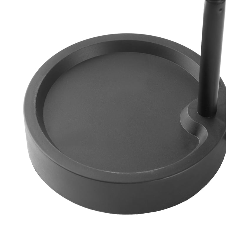 Mainstays LED Desk Lamp with Outlet, Matte Black photo 5