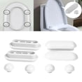 thumbnail image 3 of 2x Almohadillas de Fijación para Tapa de Inodoro de Bidé, Accesorios de Inodoro Universales, Kit de Repuesto para El Hogar, Baño, 2 piezas, 3 of 8