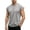 Light Gray, variant on Mens Summer Shirts Cap Sleeve Crew Neck Workout T Shirts Casual Loose Fit Gym Tees, L
