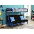 thumbnail image 4 of ACME Eclipse Twin over Full Futon Bunk Bed in Navy, 4 of 4