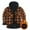 Yellow, variant on GuzomFashion Mens Winter Coats Mens Green Hooded Plaid Jacket - Warm Velvet Lined, 100% Polyester, Adjustable Hood & Button-Front, Fall Winter Casual Outerwear (S-XXXL),Size 2XL