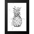 thumbnail image 2 of Harper, Ethan 11x14 Black Modern Framed Museum Art Print Titled - Pineapple Ink Study I, 2 of 5