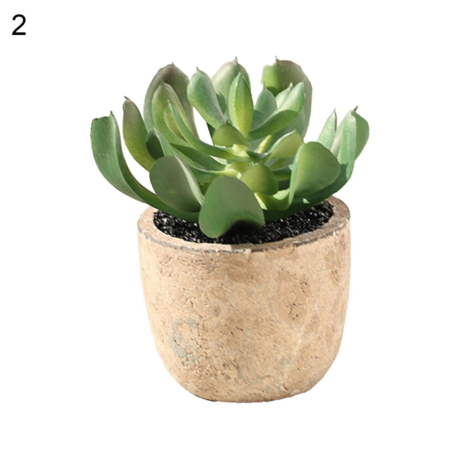 Succulents Plants Artificial Upgraded Mini Potted Fake Succulent