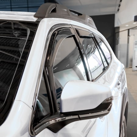CLIM ART in-Channel Incredibly Durable Rain Guards for Subaru Outback 2020-2025, Original Window Deflectors, Vent Window Visors, Vent Deflector, 4 pcs. - 620513