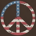 thumbnail image 3 of CafePress - Vintage Peace USA Dark T Shirt - Men's Classic Graphic Cotton T-Shirt, 3 of 4