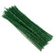 thumbnail image 2 of 100 piezas 30 cm de longitud DIY felpa trenzada barra adorno de árbol de Navidad niños niños juguete decoración de Navidad (verde), 2 of 5