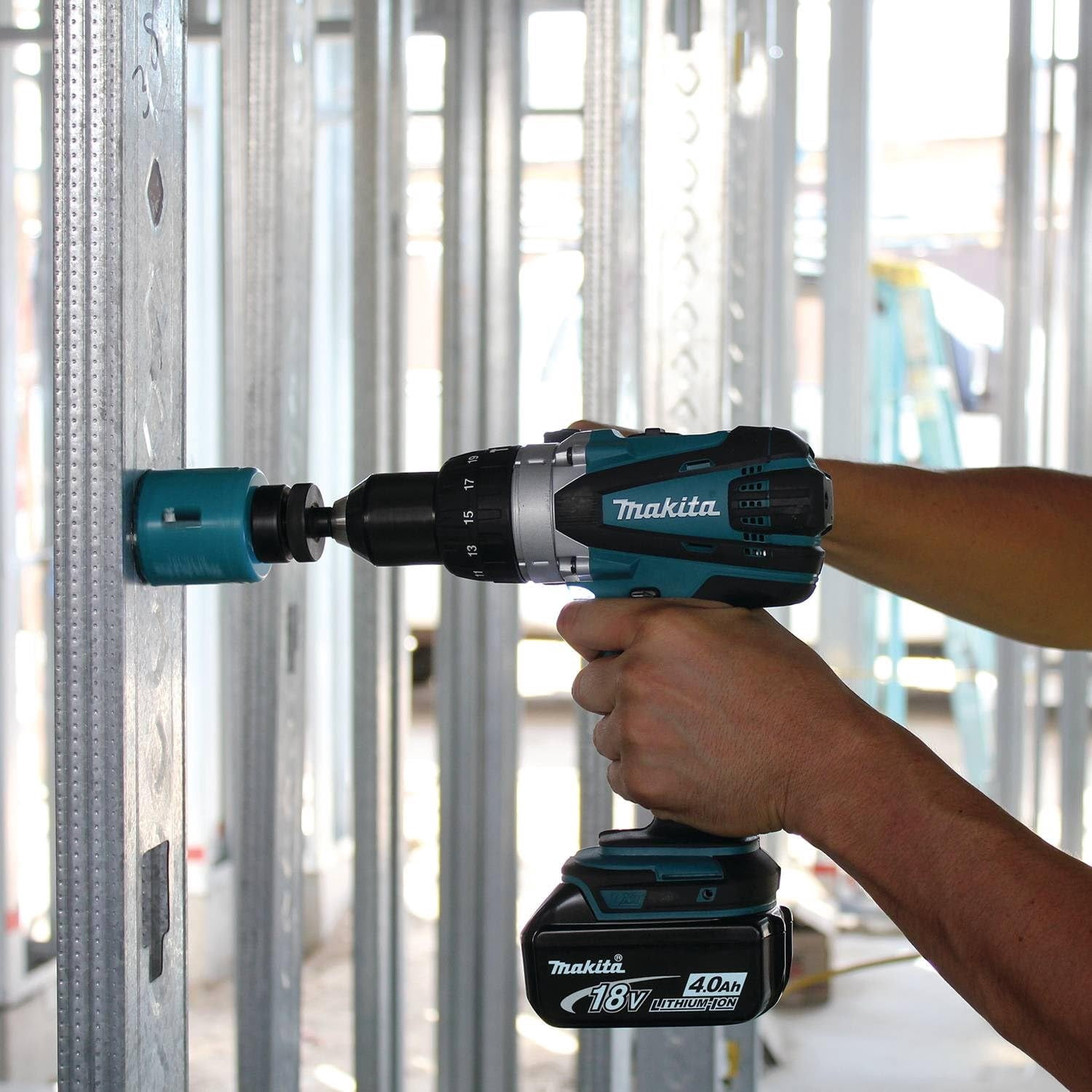 Makita 18V LXT® Lithium-Ion Cordless 1/2" Hammer Driver-Drill Kit (4.0Ah)