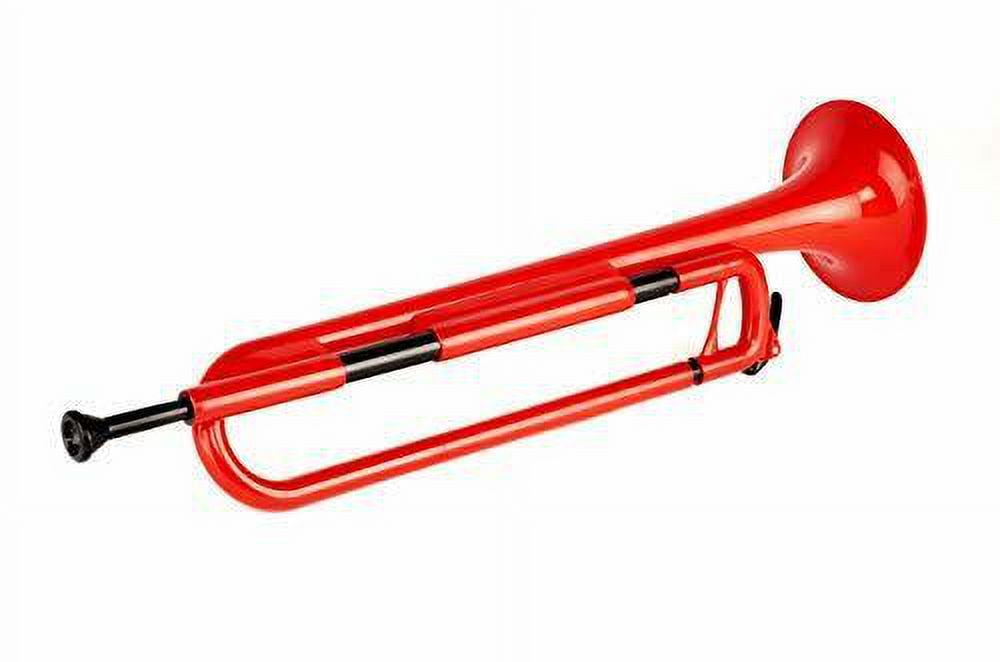 pBugle Plastic Bb Bugle Red