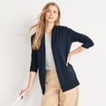 thumbnail image 5 of Lands' End Women's Tall Long Sleeve Open Long Cardigan Sweater, 5 of 6